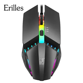 

New Cable Gaming 7 breathing LED Back Light Optical Mouse Wired Gamer USB Computer Mice Laptop Desktop 4D PC home use Office