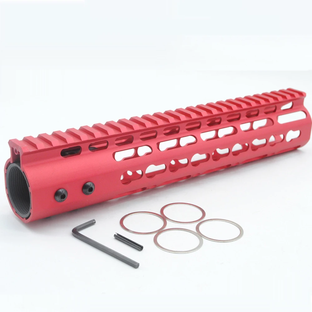 10 ''дюймовый Keymod Handguard Rail Free Float Mount Hand Guard system подходит. 223/5. 56_ черный/красный/коричневый/серый цвета