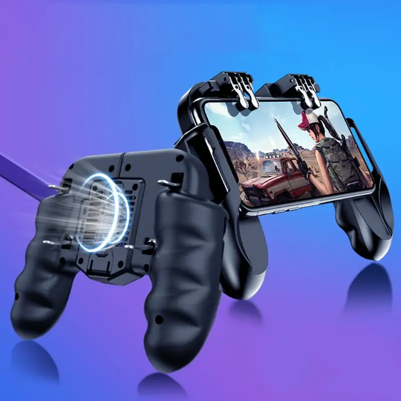 H9 Game Gamepad Controller Gaming Handle Joystick Trigger Fire Key Button for PUBG Mobile Game for 