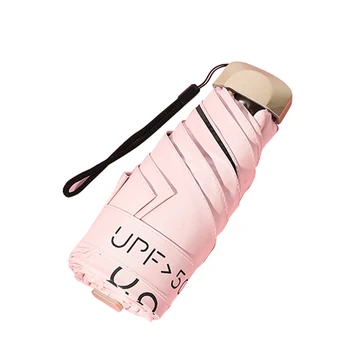 

Mini Pocket Umbrella Sun Protection Anti-UV Umbrella Folding Women Umbrella