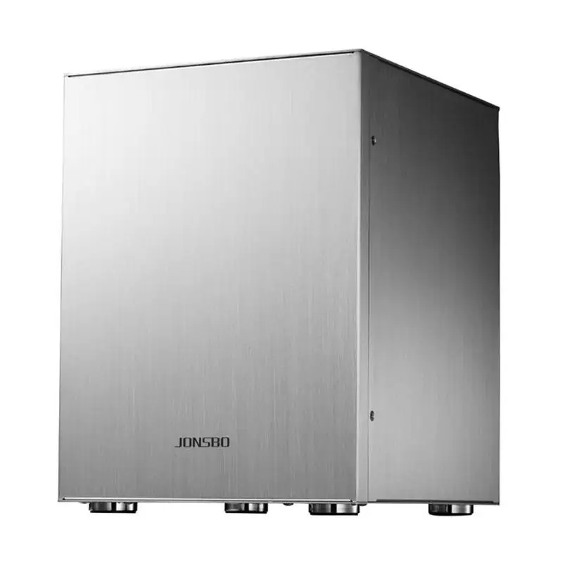 

Jonsbo C2 Mini ITX Case Aluminum Computer Case Desktop PC Chassis Silver/Black for Mini ITX/Micro-ATX