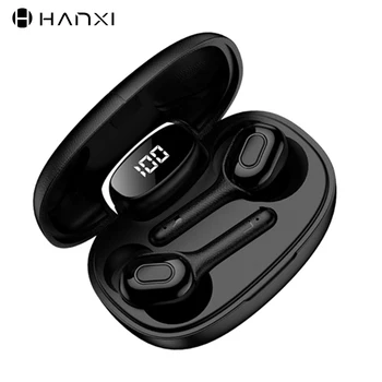 

Type-c Bluetooth Earphones Wireless LED Digtal Display Bluetooth Headphone TWS Earbuds Sports Portable Headset For Mobile