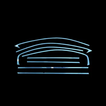 

Car styling stainless steel window trim window garnish pillar trim for Skoda Octavia 2008-2014