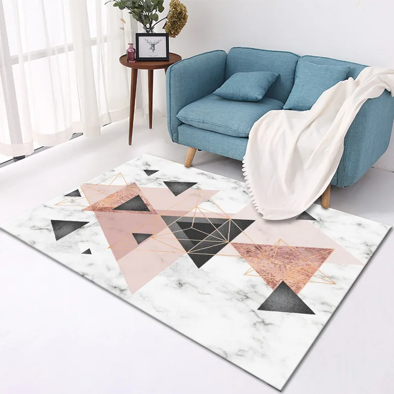 Home Bedroom Decor Summer Carpets Floral Prints Modern Living Room Decoration Bed Bedside Blanket Area Rug Floor Protection Mat Home Bedroom Decor Summer Carpets Floral Prints Modern Living Room Decoration Bed Bedside Blanket Area Rug Floor Protection Mat