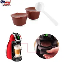 Прочный Nestle капсулы Кофе фильтр многоразового Dolce Gusto капсулы многоразового использования Dolce капсулы фильтр аксессуары