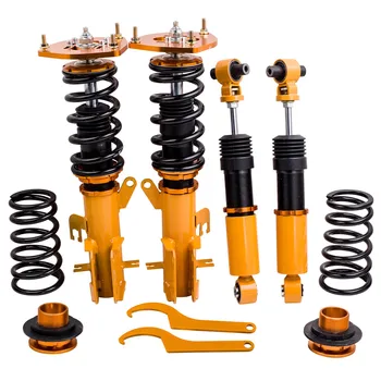 

24-Ways Adjustable Damper Coilover Shock Absorbers for Nissan Sentra B16 2007-2012 Front + Rear Struts