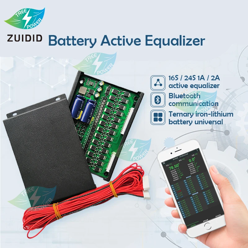 2S ~ 24S BMS литий-ионный Lipo LTO Lifepo4 литий-титанатный аккумулятор Интеллектуальный