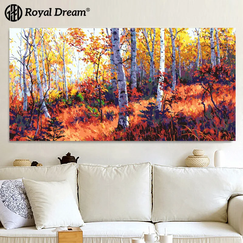 

Living Room European Style Decorative Painting Digital Oil Painting DIY Transverse Plate Entrance Wall Electric Meter Box Scener