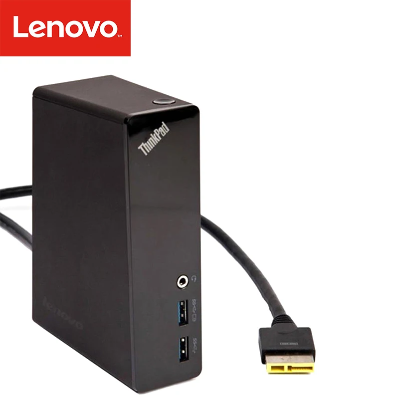 Lenovo ноутбук OneLink настольная док-станция для ThinkPad E431 E440 E531 S540 S440 S431 S531 S1 Йога 12 14 - Цвет: Черный