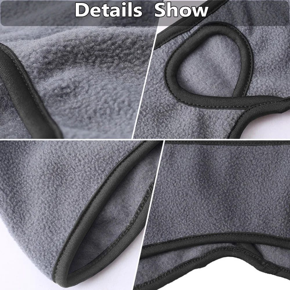 Women Men Winter Ponytail Headband Fleece Ear Cover Keep Warmer Outdoor Running Fashion Yoga Motorcycling Sweatband With Holes