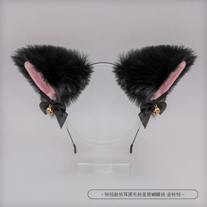 

Anime Neko Cat Ears Halloween Party COSPLAY Anime Dance Fox Ear Party Accessories Headwear Acessories Cosplay sailor moon plush