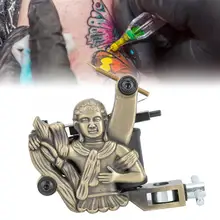 Татуировка ручка машина в форме Будды 25000-30000 об./мин катушка татуировки машина для подводки тела шейдерное устройство для татуажа(1101308-1) перманентное изготовление