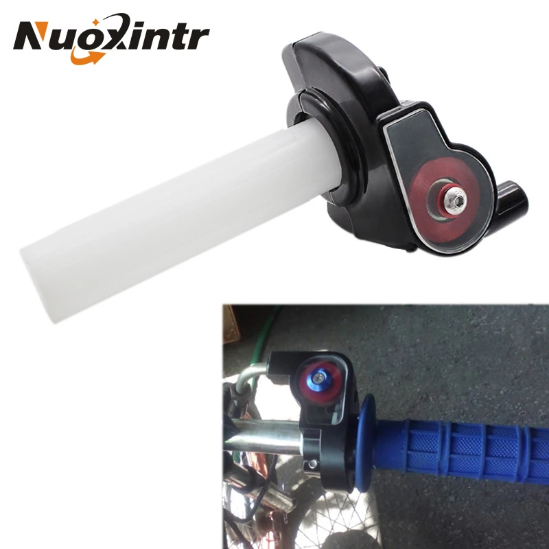 Nuoxintr Motorcycle Parts Visual Throttle Grips Settle Twist Gas Throttle Handle Dirt Pit Bikes