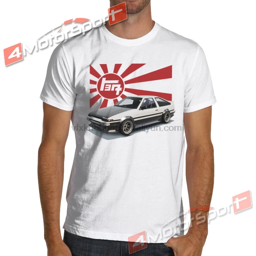 Новинка 2019 модная крутая футболка для японских фанатов автомобилей AE86 Corolla Lewin