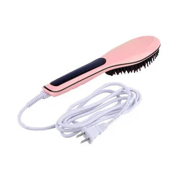 

2020 Fashion Design Hot Electric Hair Straightener Comb Lcd Iron Brush Auto Hair Massager Tool For Dating Occasion