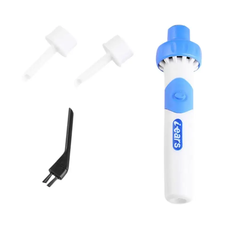 Electric Luminous Earpick LED Light Ear Cleaning Spoon Baby Adult Earwax Removing Safe Nursing Care Tool X5XC