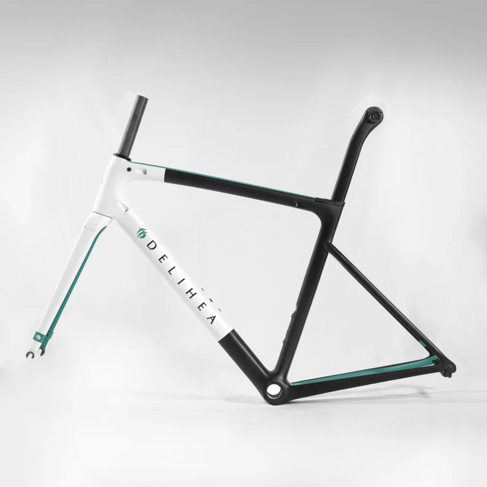 Delihea 2020 Rest Wit Carbon Disc Fiets Frame Velg Remschijf Kwaliteit  Carbon Racefiets Frame|Bicycle Frame| - AliExpress