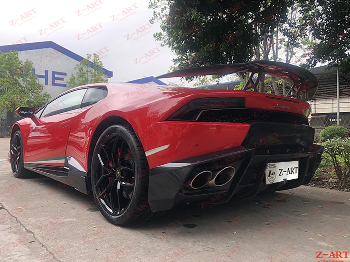Z-ART для Lamborghini Huracan LP580 комплект для тела из углеродного волокна аэродинамический комплект для тела из углеродного волокна для Huracan LP580 карбоновый комплект для ремонта