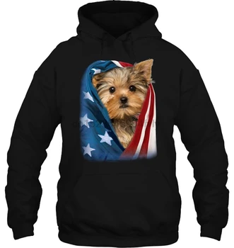 

Yorkshire Terrier American Flag Women Streetwear men women Hoodies Sweatshirts