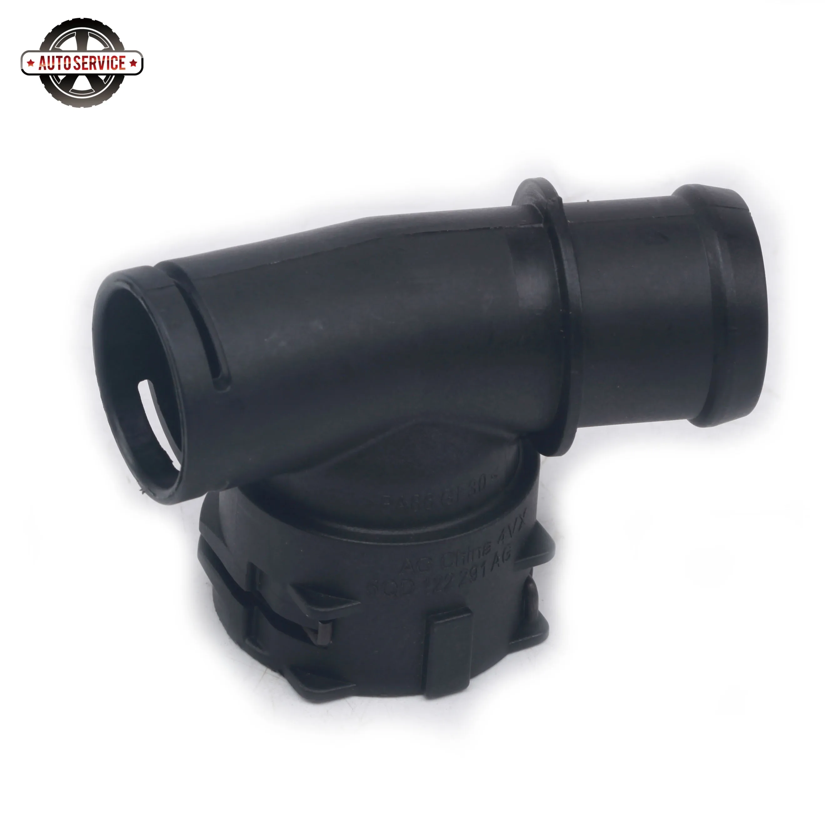 New 5QD122291AG Coolant Radiator Water Tank Connector For Audi A1 A3 Q3 TT Volkswagen Golf Passat Skoda Seat 2.0T 5Q0 122 291 T |