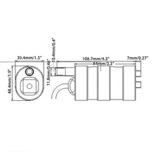 Солнечный насос бесколлекторный погружной водяной насос DC 12 В 5 м лифт пруд рокерский сад фонтан лодка 1000л/ч