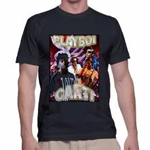 Playboi Vintage Carti llícita epifany camisetas tamaño S M L Xl 2Xl negro Slim Fit camiseta