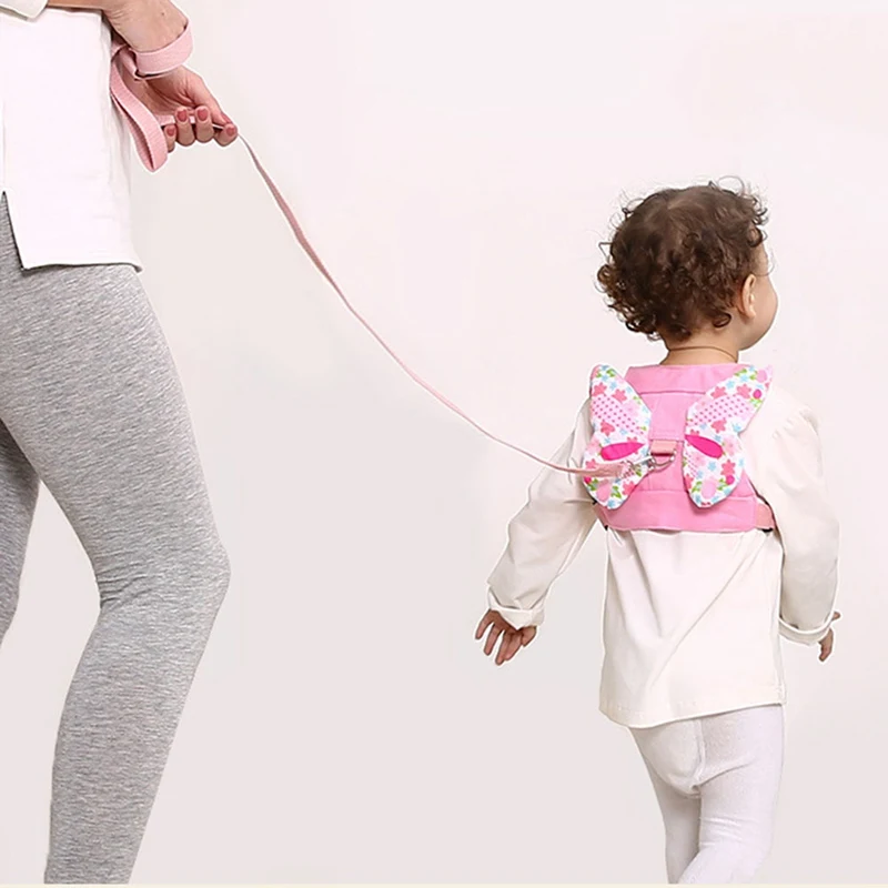 1.5M Baby Safety Harness Anti Lost Walk Belt Children Leashes Kid Walking Handle Child Outdoor Play Band Baby Walker Belt