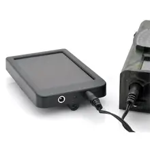 Уличное солнечное зарядное устройство США/ЕС вилка охотничья камера зарядное устройство для Suntek HC-300M HC300 HC550M HC350M HC700G охотничья камера