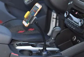 

Adjustable Gooseneck Cup HolderCar Mount for iPad Tablet Kindle