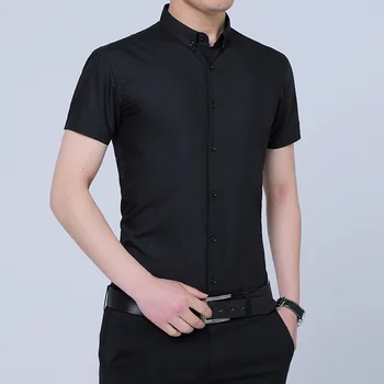 

Men's Short Sleeve Summer New Men's Short Sleeve Cotton Casual Short Sleeve Shirt