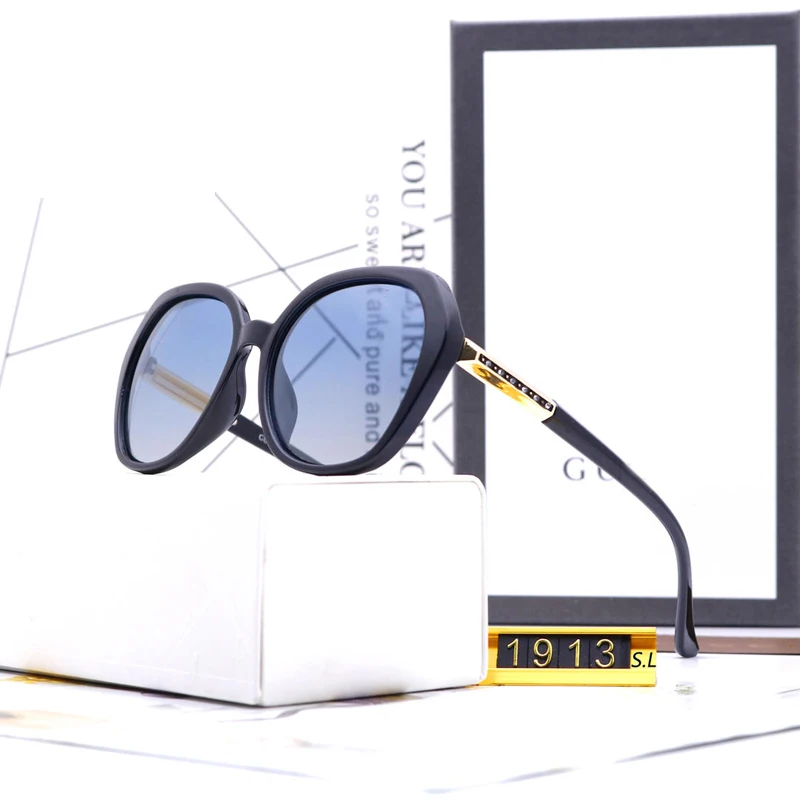 New Polygonal Sunglasses Women Glasses Lady Luxury brand design Retro Metal Sun Glasses Female Oculos De Sol UV400