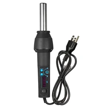 110 В/220 В цифровой портативный тепловой пистолет горячий воздушный пистолет ручной тепловой вентилятор воздушный Нагреватель тепловой пистолет горячий воздух паяльная станция электроинструменты