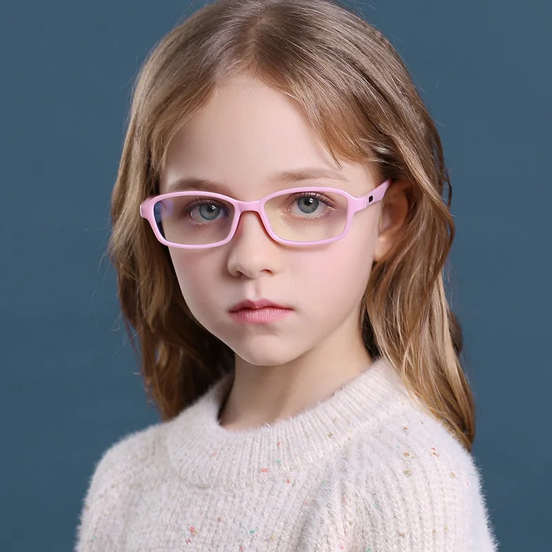 

Anti blue Light Kids Glasses Children Square Optical Frame Eyeware Boy Girls Computer Transparent Eyeglasses UV400 Oculos