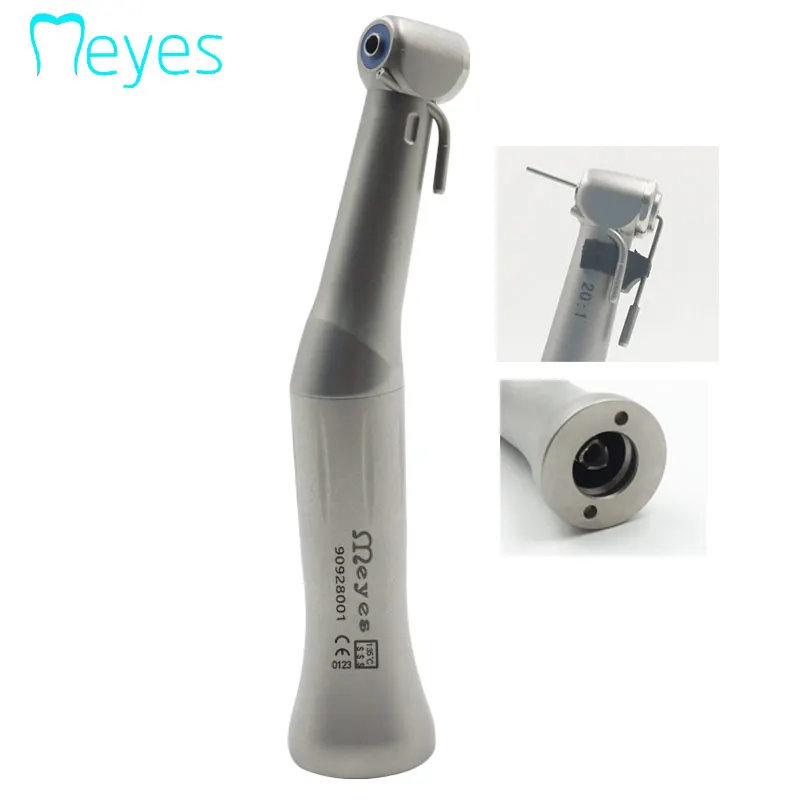 Dental Low Speed Handpiece 20:1 Reduction Implant Surgery Contra Angle Handpiece