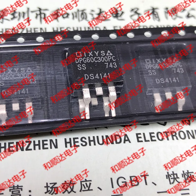 10 шт./лот DPG60C300PC-263 Быстрый 300V 60A