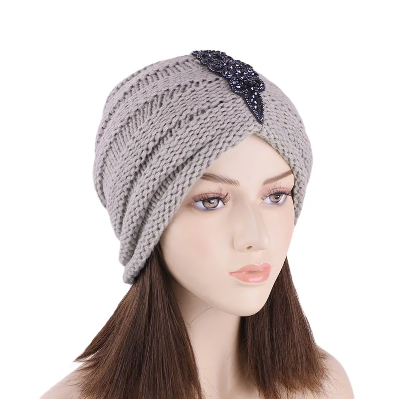 Теплая шапка-тюрбан, Женские аксессуары для волос на осень и зиму, новая модная повязка на голову, женские банты, аксессуары для волос, головные уборы, подарки