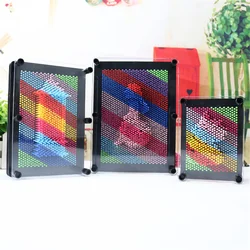 Planche d'art à broches 3D Unique en plastique, planche innovante, Impression sans limite, jouets de bureau, créativité pour enfants, cadeau d'apprentissage 