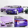 1:32 Maserati Quattroporte Coupe Alloy Car Model Diecast Metal Toy Vehicle Car Model Simulation Sound Light Collection Kids Gift 4