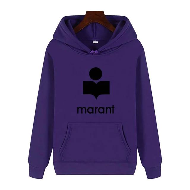 Oversized Women's Marant Sweatshirt Print Hoodie Casual Long Sleeve Women's Sportswear Top Casual Pullover Sweatshirt Women 16