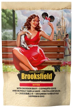 

BROOKSFIELD BROOKSFIELD KITTEN for kittens with chicken in a sauce 85g