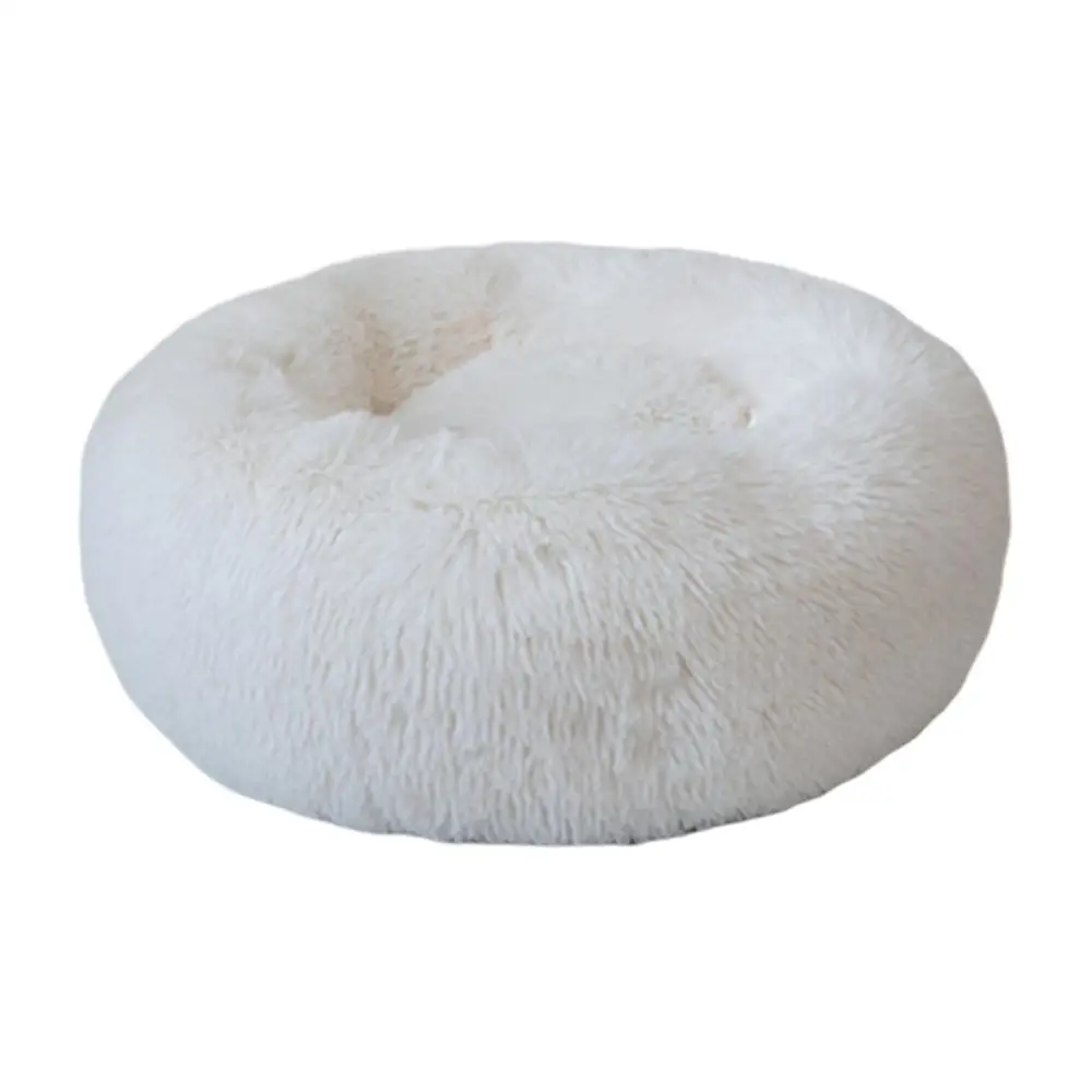 Deep Sleep Plush Round Dog Kennel Cat Litter Autumn And Winter Pet Nest Mat Cat Bed Professional Fashion