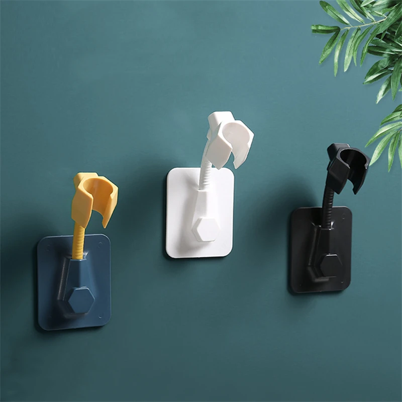 Shower Head Holder Adjustable Bathroom Wall Mounted Hand Shower Holder Brackets Bathroom Accessories for Sprayer Tool shower bracket shower rack hower rack