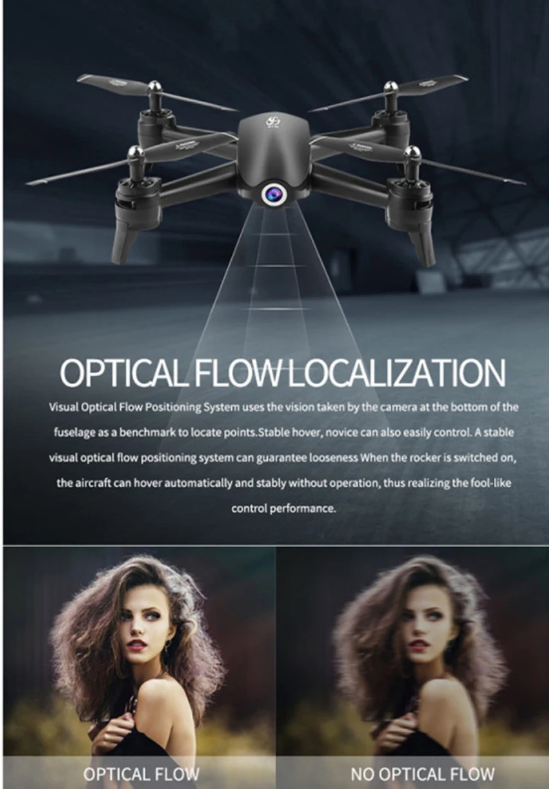 2,4 ГГц Wi-Fi FPV 720 P/1080 P/2 K HD Двойная камера 18 минут полета дистанционное управление Радиоуправляемый Дрон S165 отношение держать Безголовый режим RC игрушки