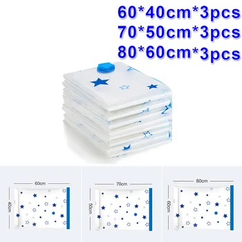 

Vacuum Storage Bags Space Saver Seal Compressing Various Size For Clothes Quilt