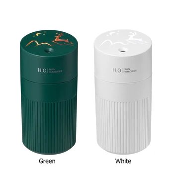 

Air Humidifier 420ml USB Charging Aroma Essential Oil Diffuser for Home Car Fogger Mist Maker with Night Lamp