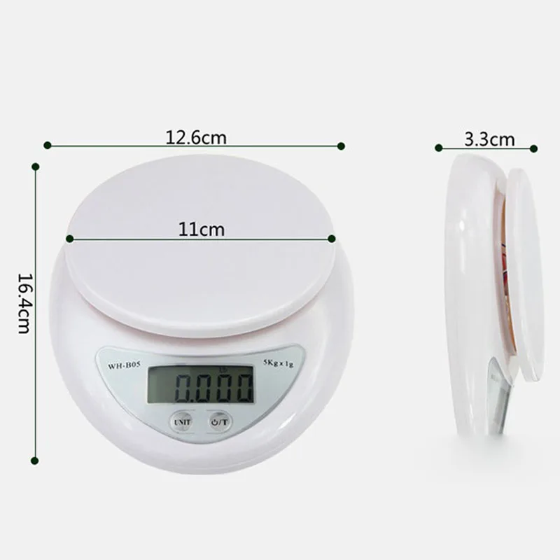 Приблизительно 5 кг/1 г портативные цифровые весы светодиодный Электронные Весы Почтовый Еда измерительный Вес кухня светодиодный электронные весы