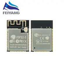 ESP32 ESP-32 Módulo Sem Fio ESP32-S ESP-WROOM-32 ESP-32S com 32 Mbit PSRAM IPEX/PCB Antena com 4MB FLASH
