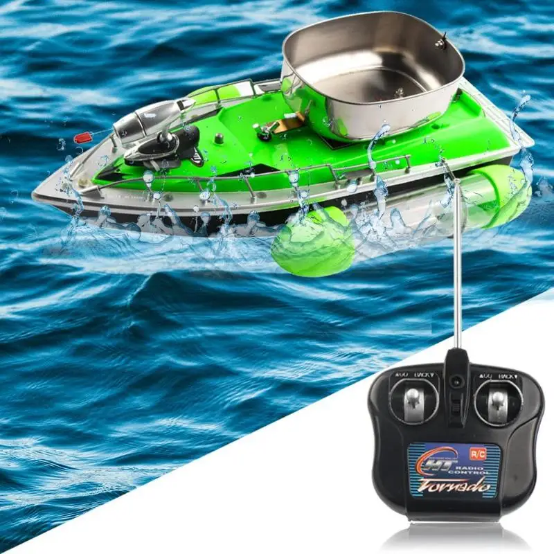 

RC Fishing Adventure Lure Bait Boat Intelligent Wireless Electric Fish Finder Battery Remote Control