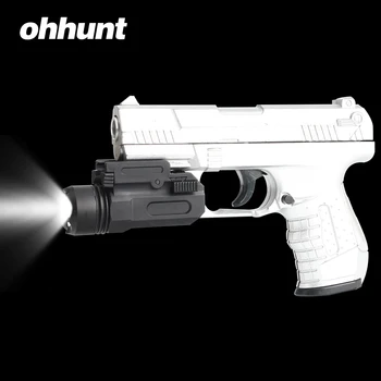 

Weapon 150 Lumens White Light Tactical LED Flashlight Quick Release Weaver Picatinny Mount Nylon Material For Hunting Shooting