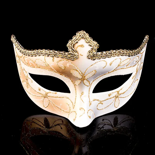 Set Di 2 Maschere Di Carnevale Per Coppie, Maschera Veneziana Per Feste Di Martedì Grasso, Maschera Di Piume Di Pavone Per Donne, Maschera Da Guerriero Per Uomini. - Italia - Foto 11
